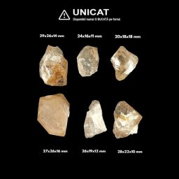 Topaz Imperial Brut Natural - 20-29 x 16-26 x 10-16 mm - ( M ) - 1 Buc