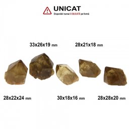 Citrin Congo Brut Natural - 28-33x18-28x16-24 mm - ( L ) - 1 Buc