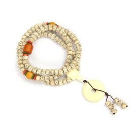 Mala Samburi de Lotus Rondele si Accesorii Acrilice - 108 Bile - Rondel 5x8x8 mm - 1 Buc