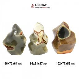Obelisc Jasp Policrom Neregulat 96-102 x 61-77 x 47-64 mm (XXL) - Unicat