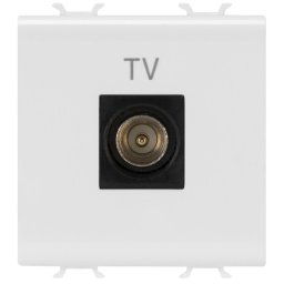 Priza tv capat 2 module tata Gewiss Chorus GW10367