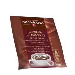 Pudra cacao pentru ciocolata calda, Monbana Supreme de Chocolat Classic plic 25g