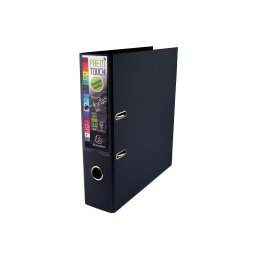 Biblioraft A4 Exacompta, PVC, 8cm, negru