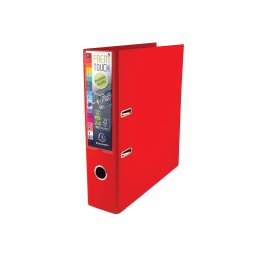 Biblioraft A4 Exacompta, PVC, 8cm, rosu