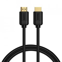 Cablu HDMI 2.0 Baseus 4K 60 Hz 3D HDR 18 Gbps 5 m negru (CAKGQ-C01)