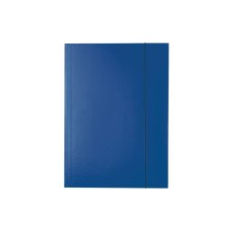 Mapa carton ESSELTE cu elastic albastru inchis Economy