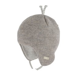 Căciulă din lână merinos fleece Pure Pure - Moonrock