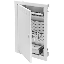 Tablou multimedia 48 module cu usa metalica Gewiss GW40174N