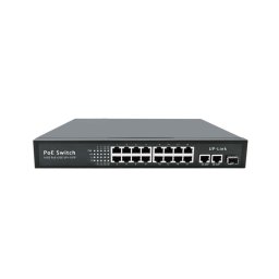 Switch POE 16GE + 2GE + 1SFP Gigabit