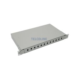 Patchpanel ODF 12 porturi Gol Gri