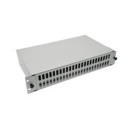 Patchpanel ODF 48 porturi duplex ( 96 fire ) 2U Gol Gri