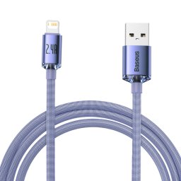 Crystal Shine, USB/Lightning, 2.4A, 2m, Mov