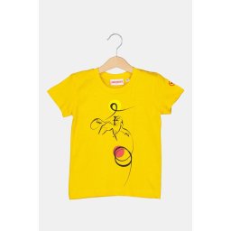 Tricouri copii TSHIRT CASUAL C CAL PEGAS YELLOW-12