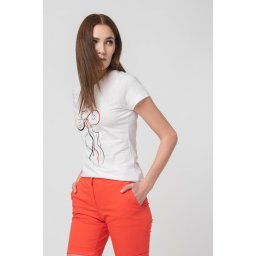 Tricouri copii TSHIRT CASUAL F DOAMNA CU... WHITE-L