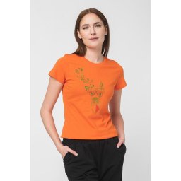 Tricouri copii TRICOU CERB FAMILIE FEMEIORANGE-L
