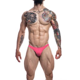 Cut4Men Brazilian Brief Neon Pink XL