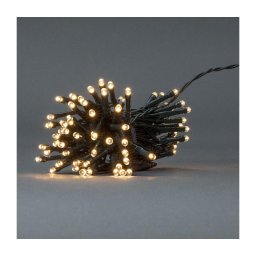 Nedis CLBO48 - Ghirlandă LED 48xLED/7 funcții/3xAA 4,1m IP44 alb cald