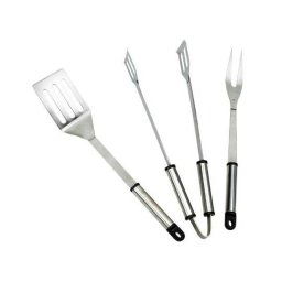 Set 3 accesorii gratar inox 38 cm Landmann 0204
