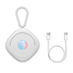 Detector camere ascunse Heyo, 60 mAh, Cablu USB-C 30 cm, Alb