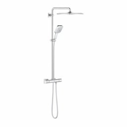 Coloana de dus cu termostat Grohe Rainshower Smartactive 310 Mono Cube