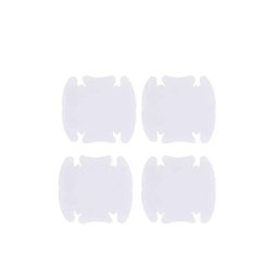 Set 4 bucati autocolant transparent pentru protectie zgarieturi manere usa,Gonga® Transparent