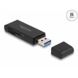 Cititor de carduri USB 3.2 Gen1-A la micro SD/SD, Delock 91002