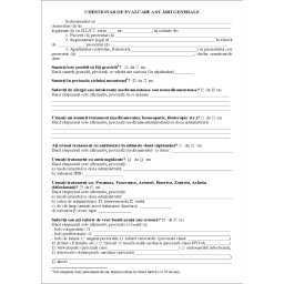 Chestionar de evaluare a starii generale