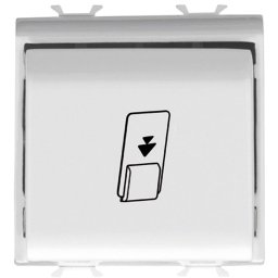 Intrerupator cu cartela 2 module Gewiss Chorus GW10039