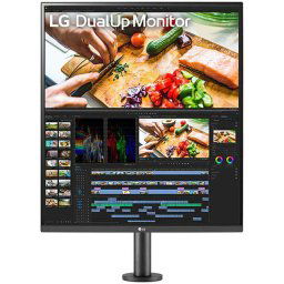 Monitor LG DualUP 28MQ780, 27.6", SDQHD, IPS, USB Type-C™, Negru