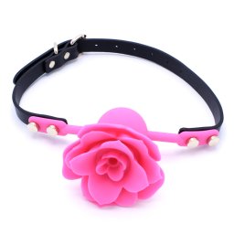 Kiotos Silicone Rose Gag Pink