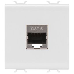 Priza date RJ45 Cat.6 FTP 2 module Gewiss Chorus GW10437