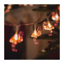 Lanț LED decorativ 10xLED/3xAA 1,1m alb cald