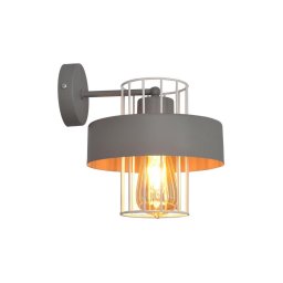 Aplică VOLTA 1xE27/15W/230V gri
