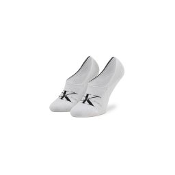 CALVIN KLEIN Șosete Ckj Women Footie High Cut 1P L 701218751 002 white