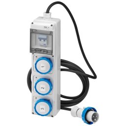 Tablou santier Q-DIN 5 ACS IEC 3X3P 16A MOBIL Gewiss GW68244N