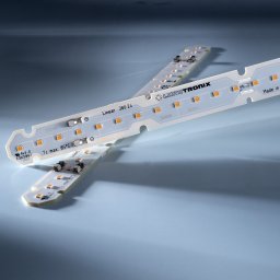 LumiBar-28-4080 Samsung LED Strip alb cald CRI80 3000K 790lm 250mA 15V 24 LED-uri 28cm modul (2822lm/m 14W/m)