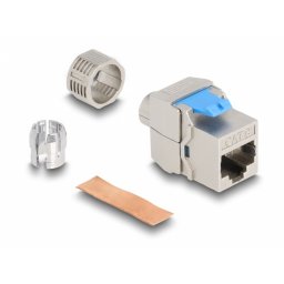 Modul keystone RJ45 STP Cat.8.1 la LSA toolfree, Delock 87059