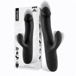 Tardenoche Angus Vibrator with Thrusting Movement 2 Motors Silicone Black