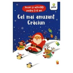Cel mai amuzant Craciun. Jocuri si activitati pentru 5-6 ani