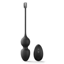 Dorcel Love Balls Vibrating Kegel Balls with Remote Control Black