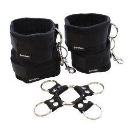 Sportsheets Legatura Hog Tie si Catuse Set de 5 Piese Utilizabile Individual