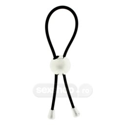 Toy Joy Putere Barbateasca Lasou Inel de Penis Negru Ajustabil Erectie Mai Puternica