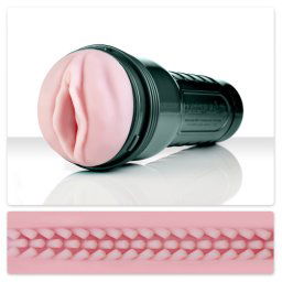 Fleshlight Vibro Roz Vagin Atingere cu Vibratii + GRATUIT Lubrifiant Fleshlight 30 ml