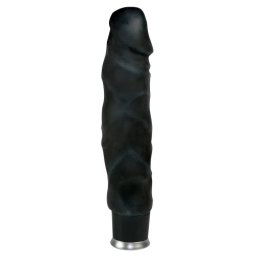 Nature Skin Vibrator Mare si Negru din Material Realist