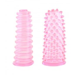 Degete Senzuale Mansoane de Deget Roz pentru Stimularea Clitorisului