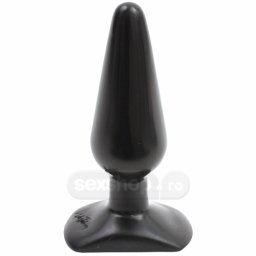 Doc Johnson Dop Anal Clasic - mediu Negru