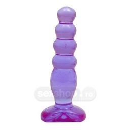 Doc Johnson Jelly Cristalin Placere Anala - culoare Violet