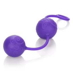 CalExotics Bile O din Silicon Violet Bile de Greutate Perfecta pentru Exercitii Kegel