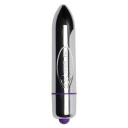 Rocks Off RO 120mm Vibrator cu 10 Viteze - culoare Crom