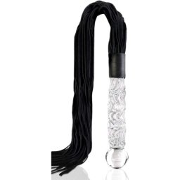 Icicles Bici cu Maner Dildo din Sticla Nr 38